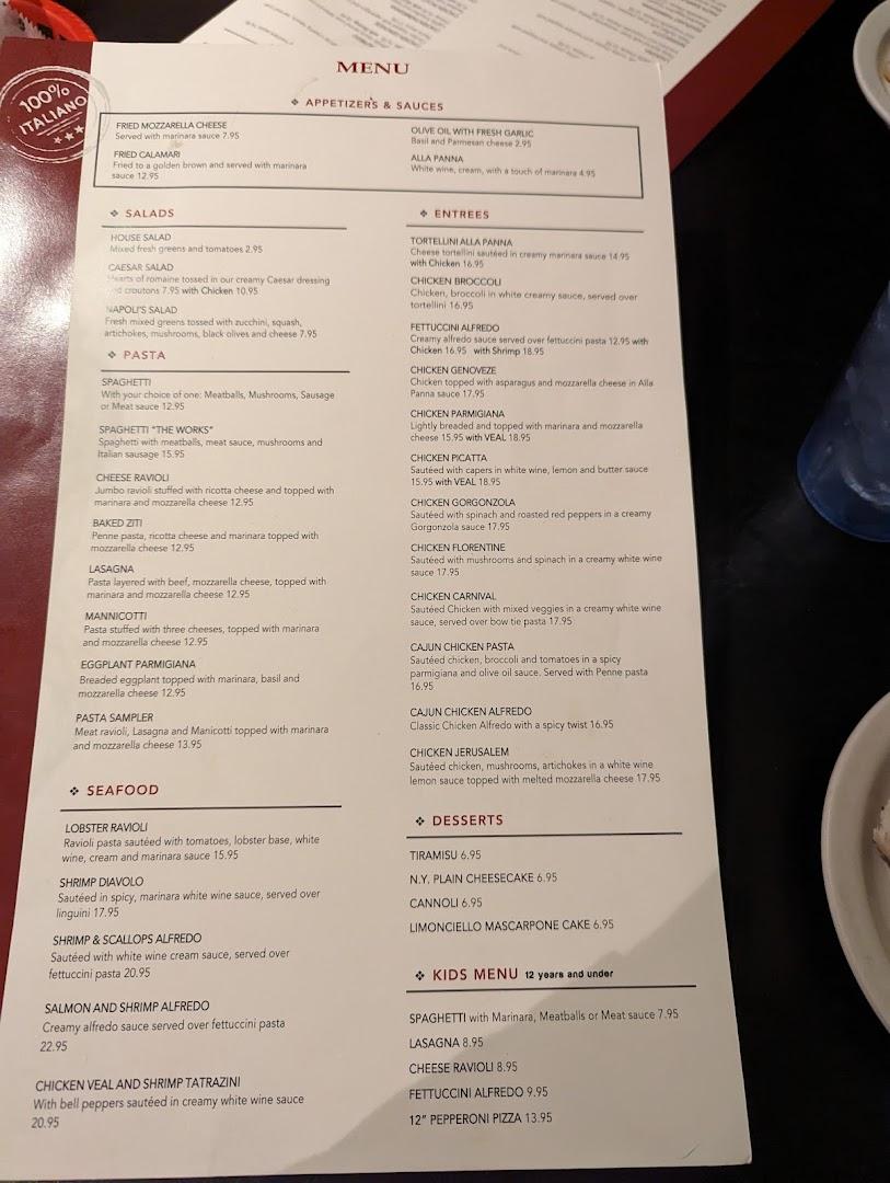 Napoli's Italian Restaurant